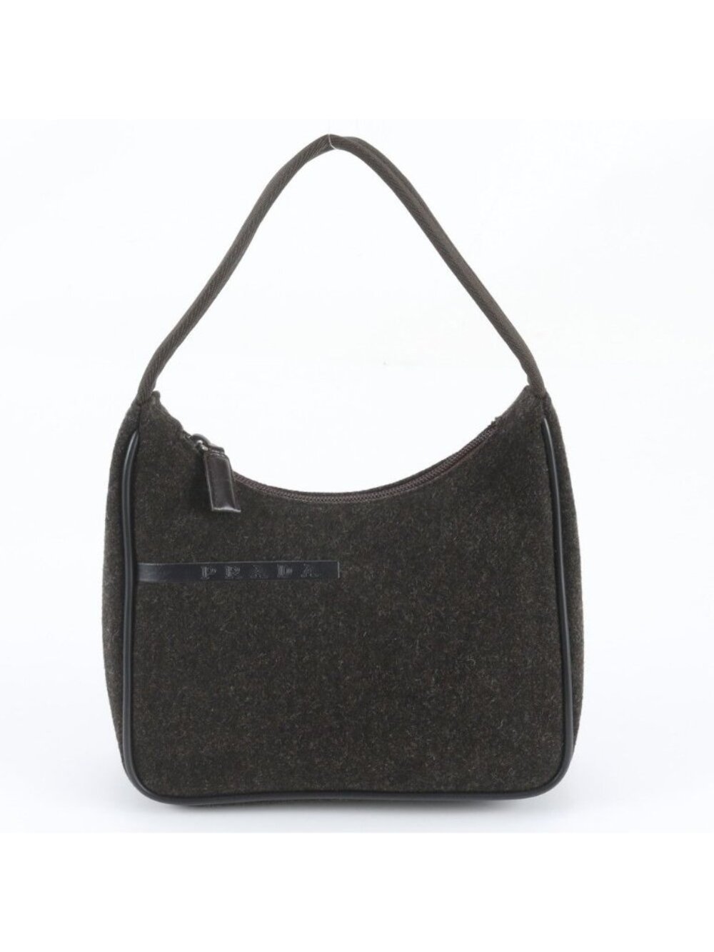 Prada Handbag Leather Black